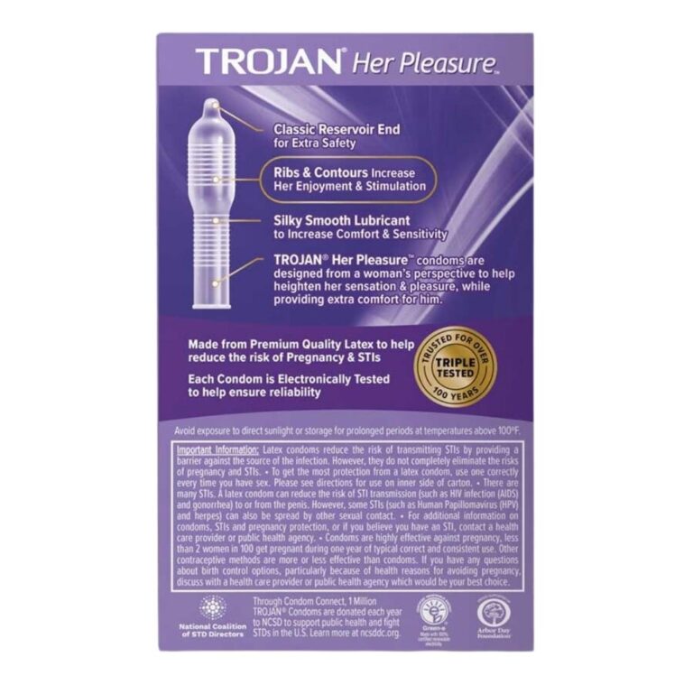 Trojan Her Pleasure Sensations Latex Condoms Review