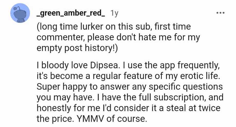 Dipsea Reddit Reviews 4
