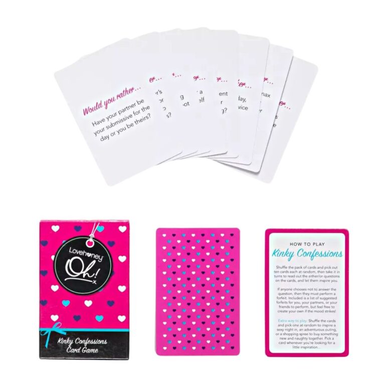 Lovehoney Oh! Kinky Confessions Card Game Review