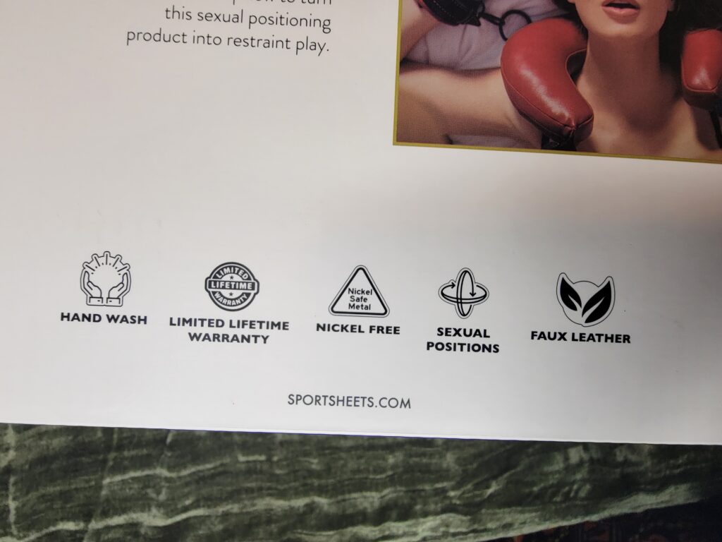 Sportsheets Saffron Thigh Sling - 