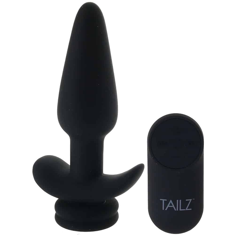Tailz Snap-On Anal Vibe and 3 Interchangeable Tails Set. Slide 2