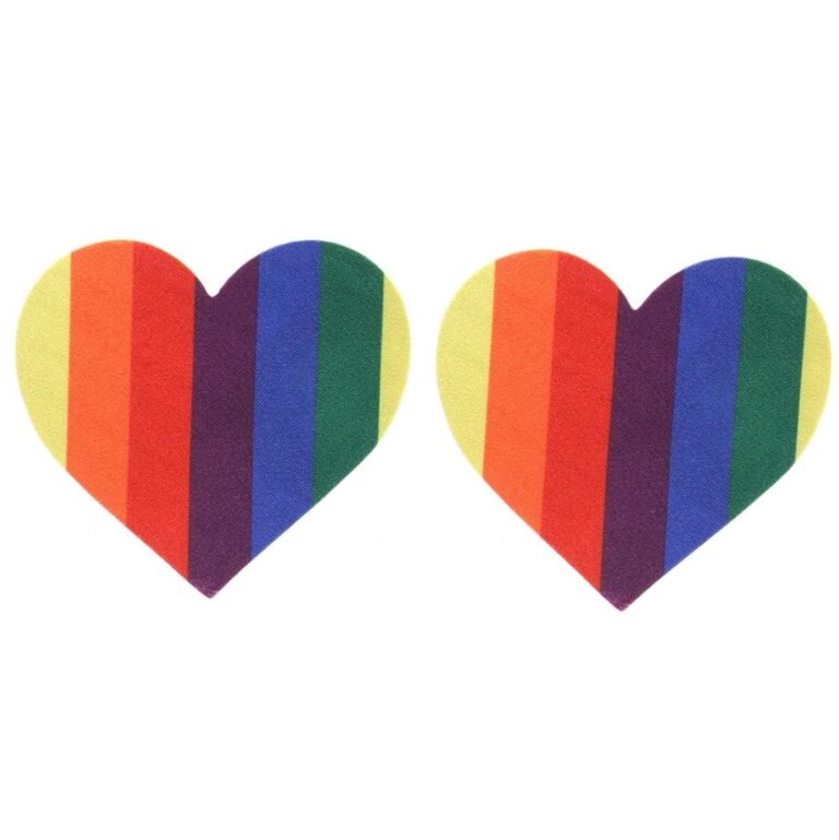 Pride Glitter Rainbows & Hearts Nipple Pasties Review