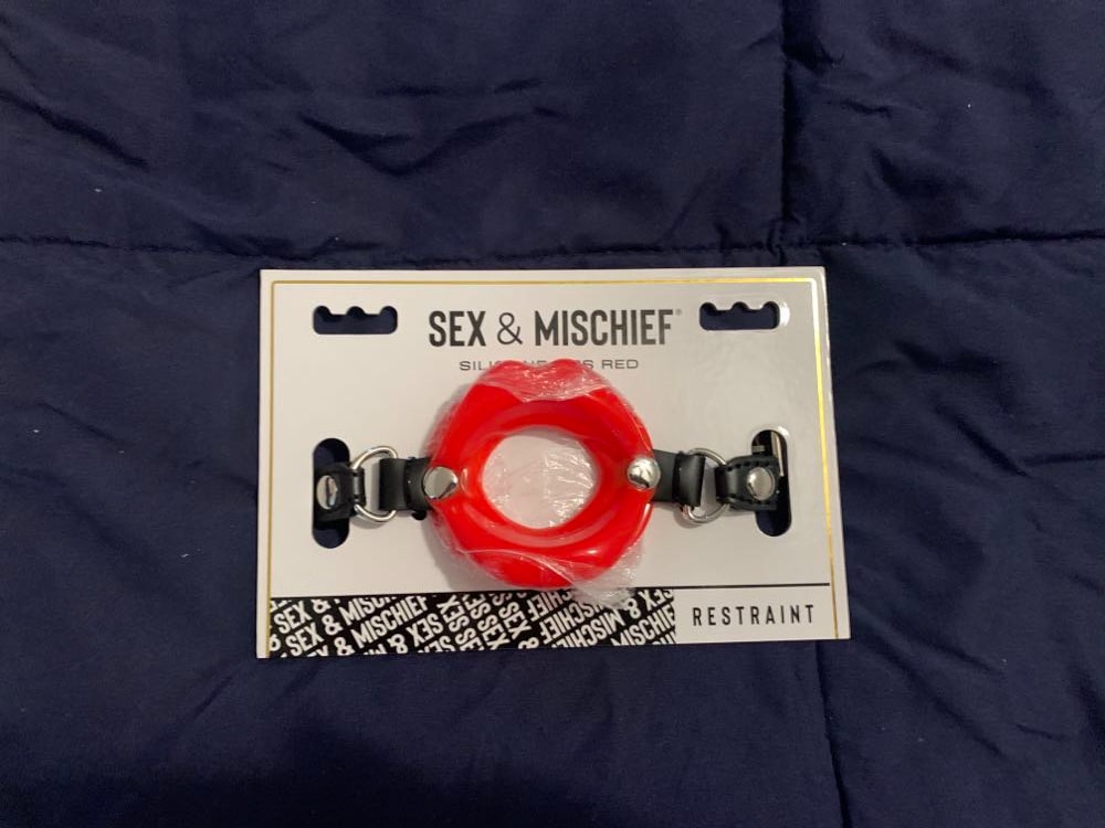 Sex & Mischief Silicone Lips Gag - 