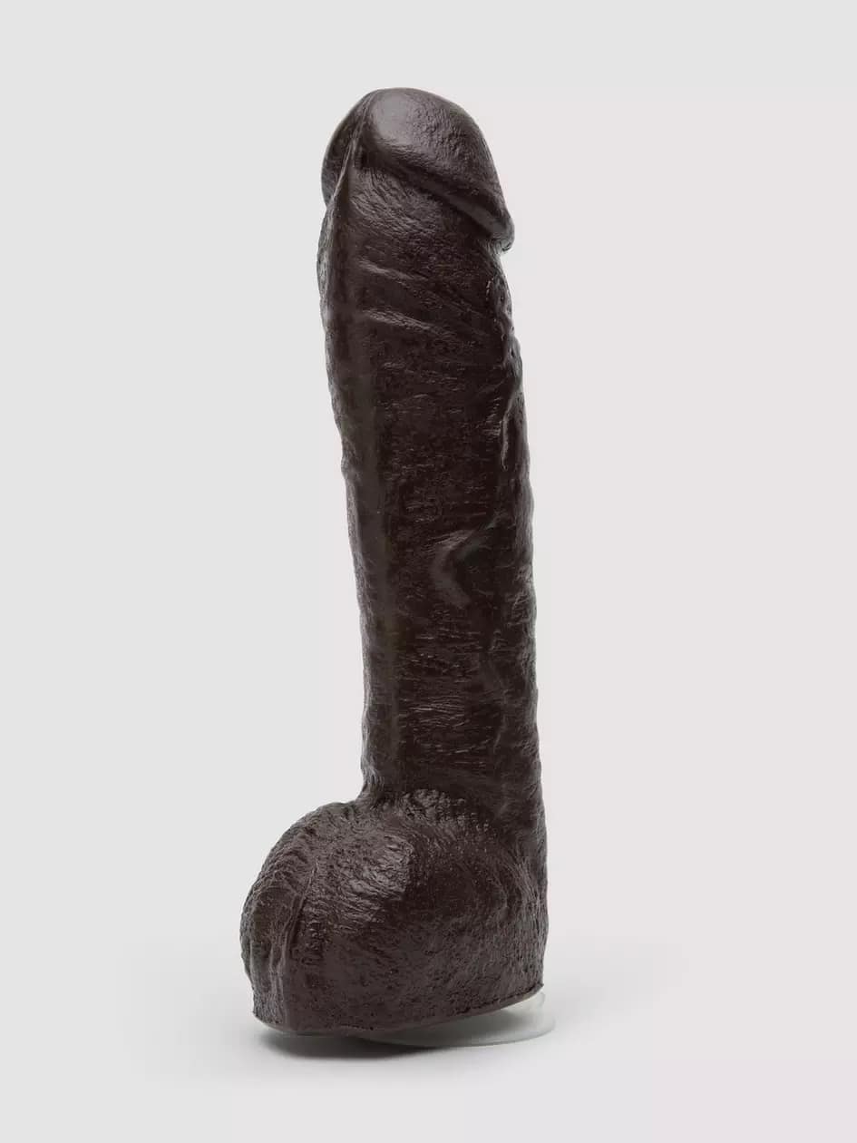 Bam Black Realistic Vac-U-Lock Large Cock. Slide 10