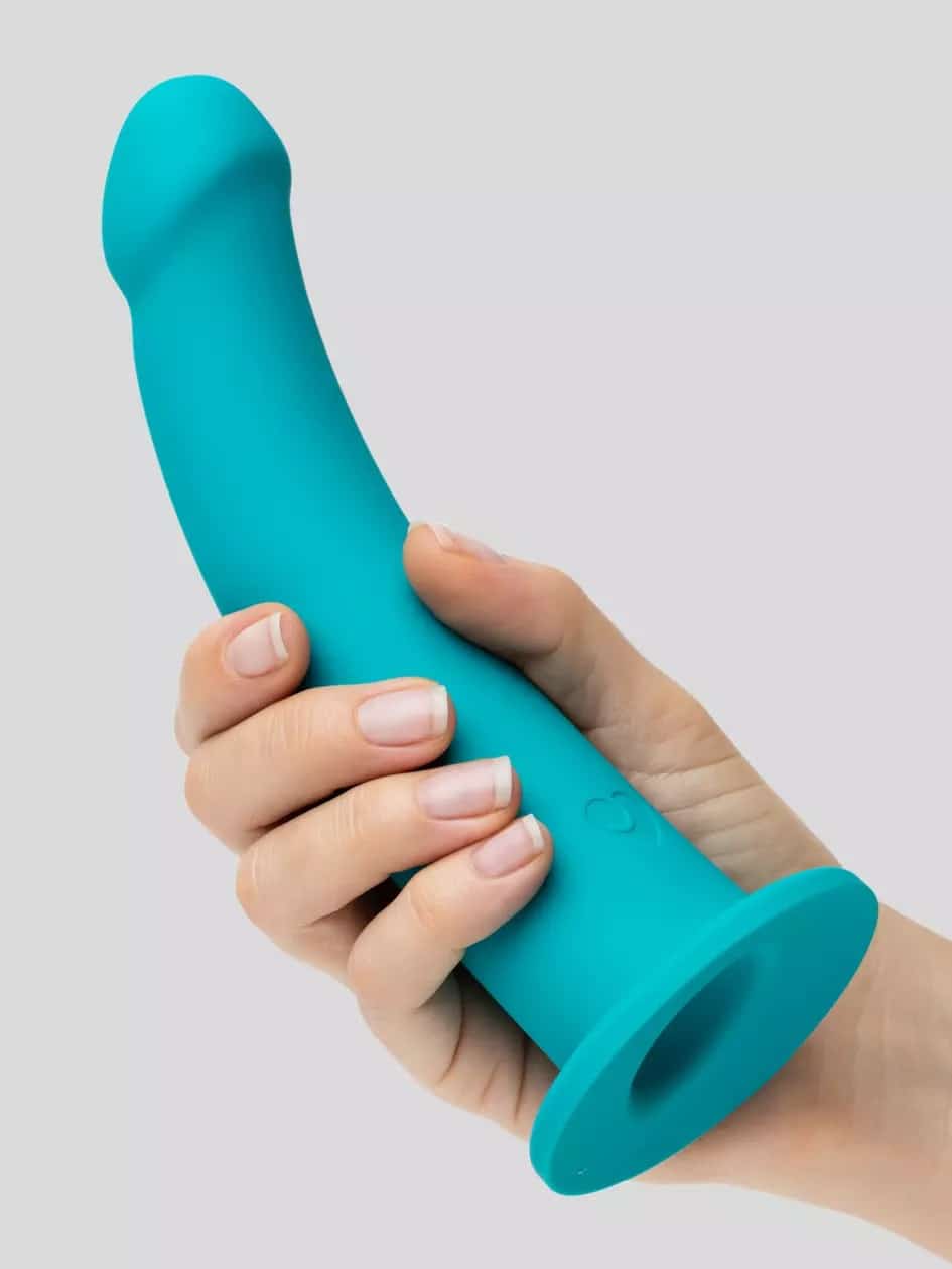 Lovehoney Curved Silicone Suction Cup Dildo. Slide 3