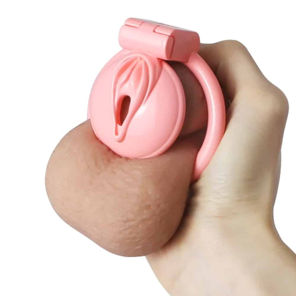 Pussy Shaped Chastity. Slide 3