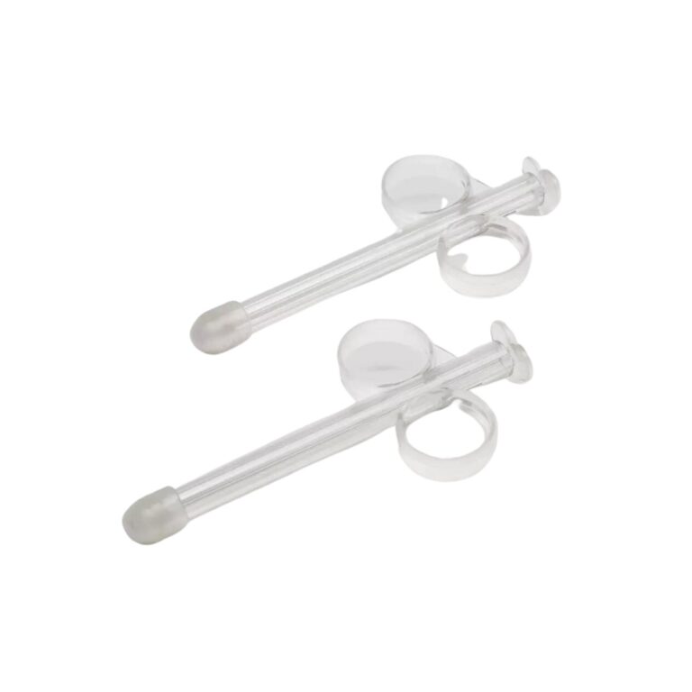 Lube Tube Applicator Syringe (2 Pack) - Other BDSM Accessories That Are Great For Medical Play