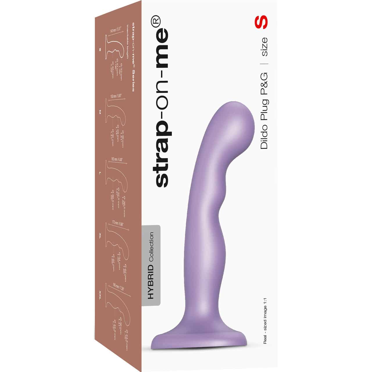 Hybrid Collection P&G Suction Cup Dildo. Slide 3