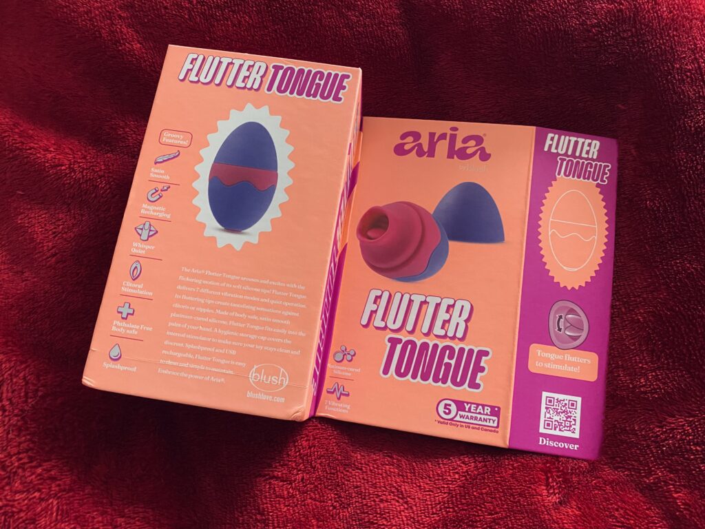 Blush Aria Flutter Tongue Clitoral Stimulator - 