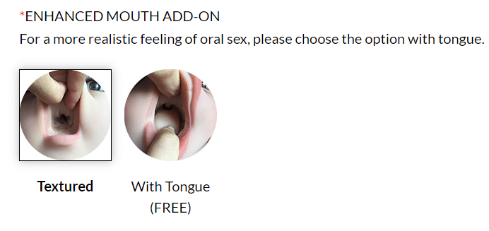 enhance mouth choice