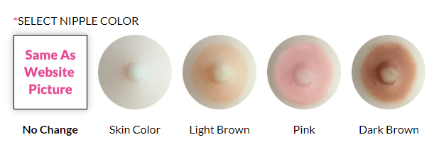 Nipple color
