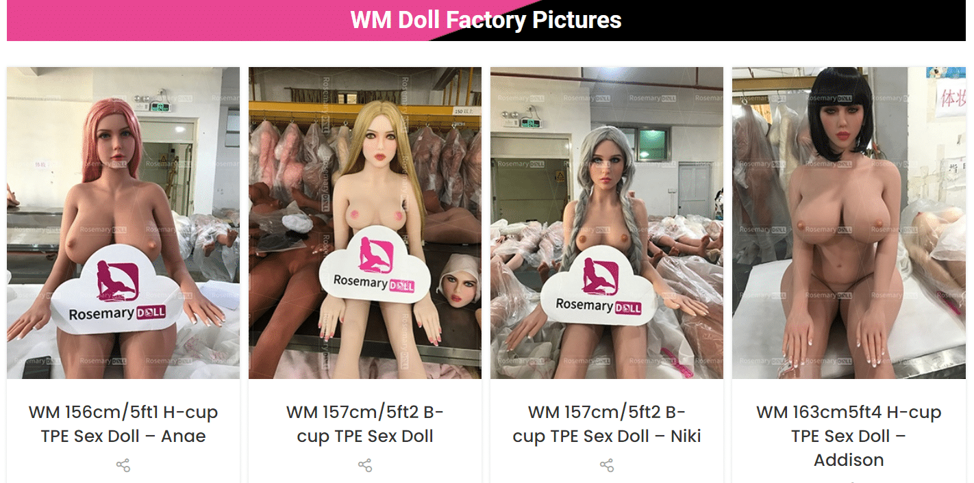 Rosemary Dolls WM factory pics
