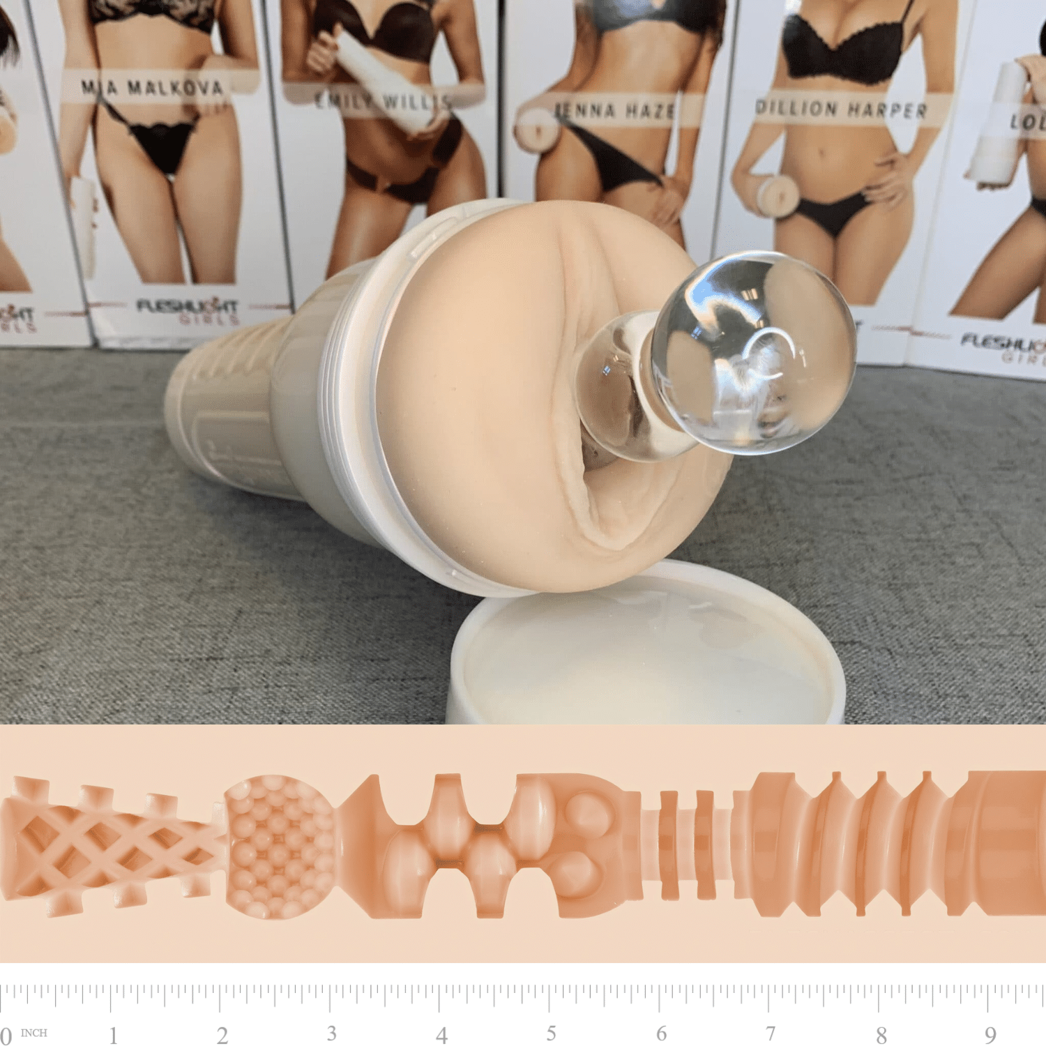 Kissa Sins Fleshlight Ease of Use