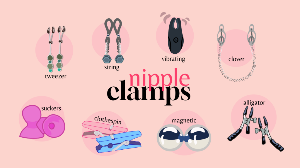 The Pinch Nipple Clamps – Pik A Pleasure