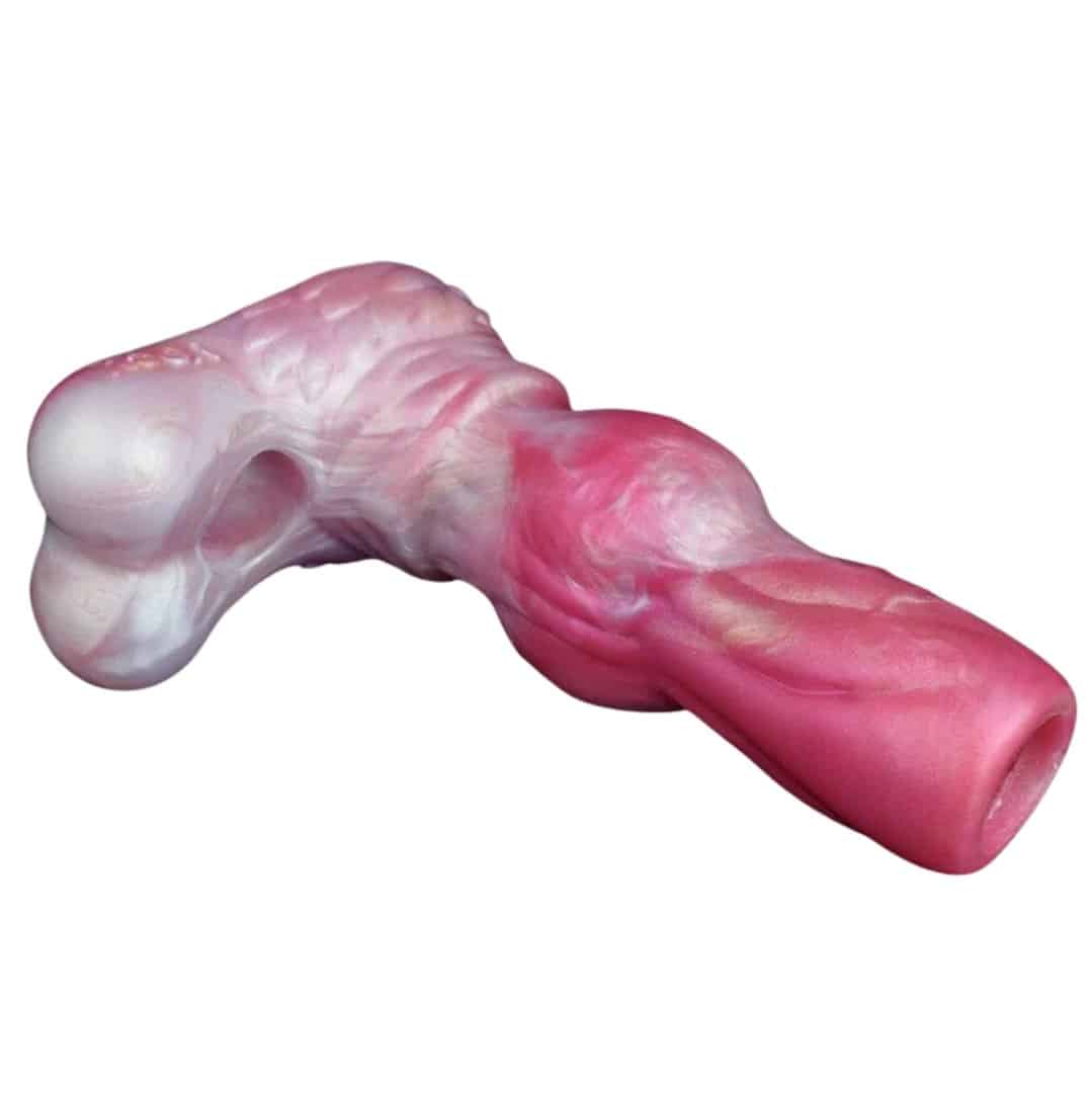 Silicone Knotted Cock Sheath. Slide 3