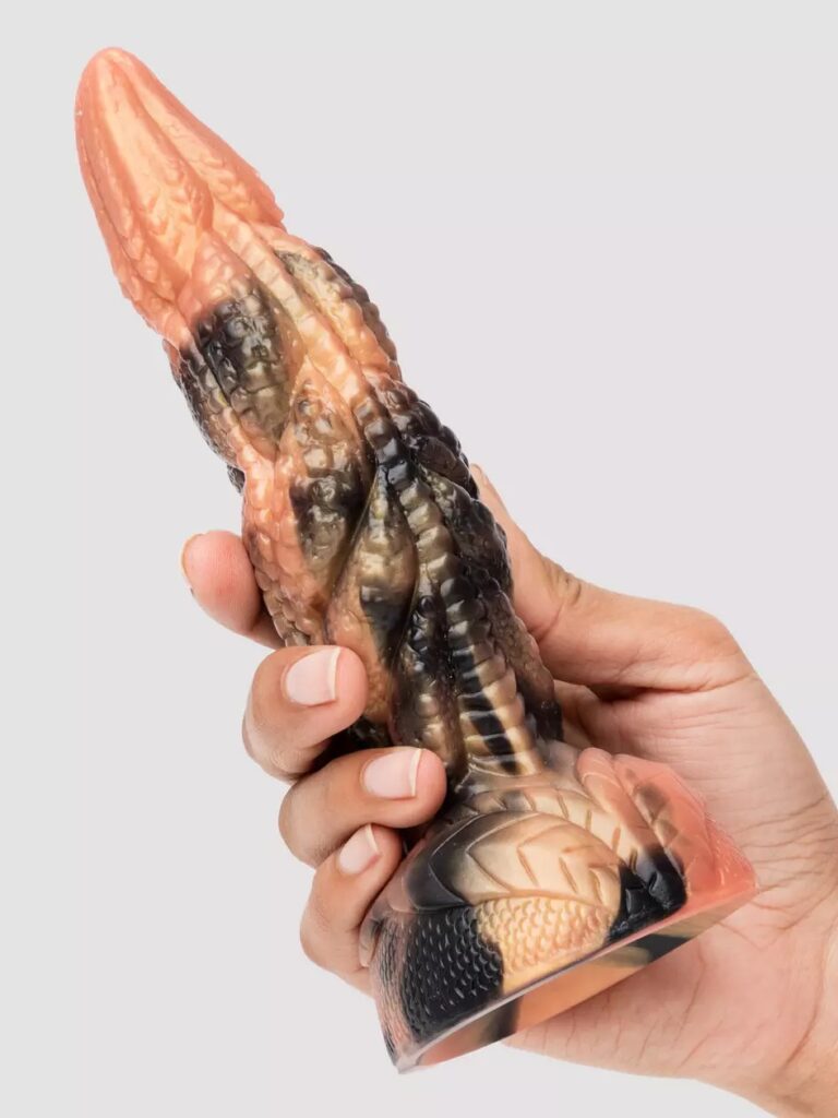 Fantasy Rippled Dragon Tentacle Silicone Dildo Review