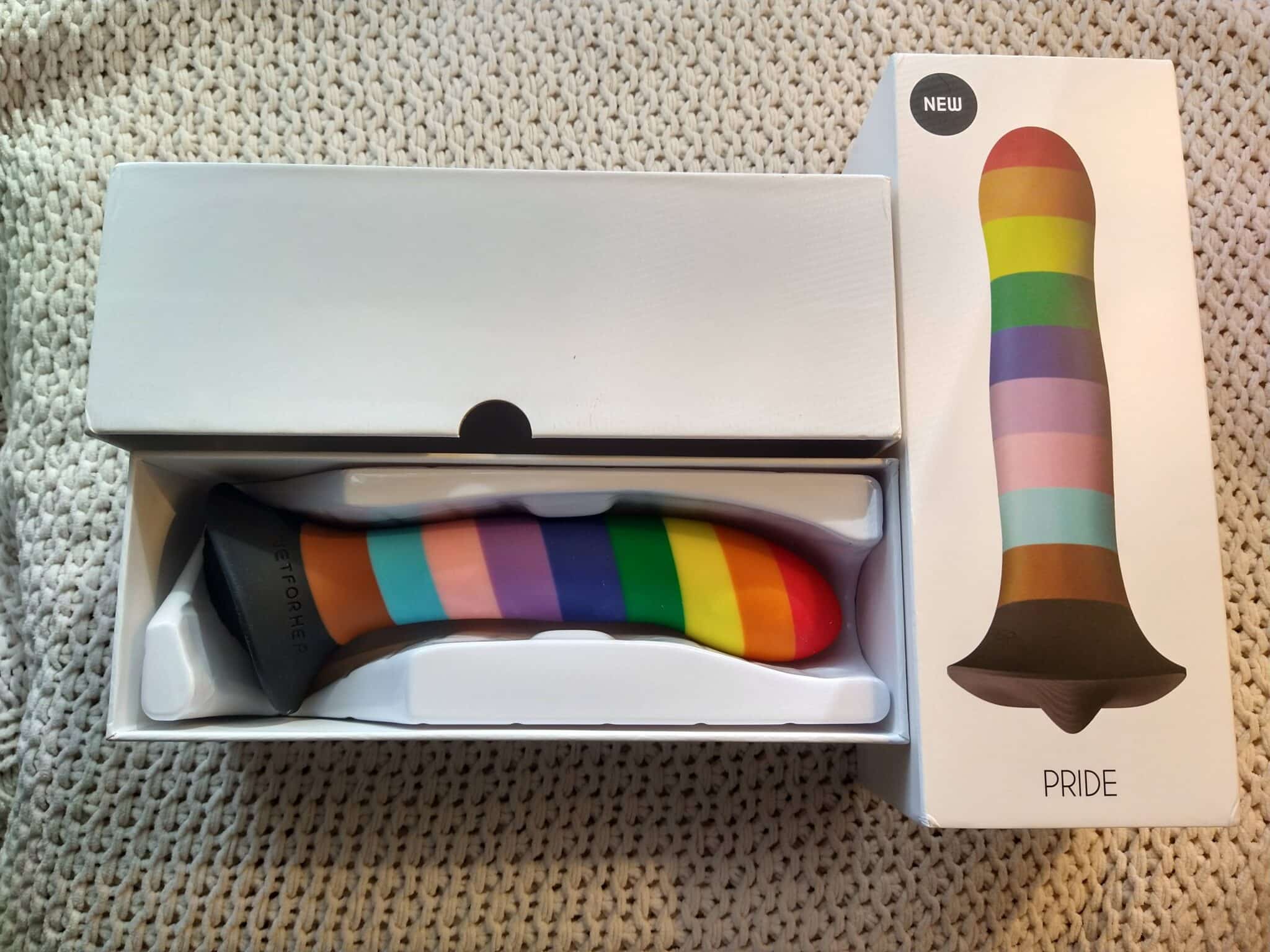 Wet For Her Pride Fusion Strap-On Dildo The Unboxing Experience: A Review