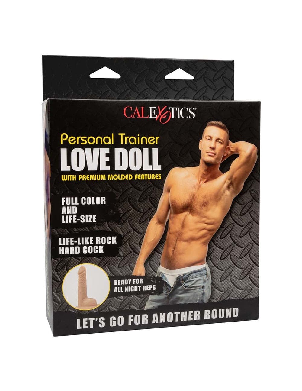 CALEXOTICS Personal Trainer Blow Up Love Doll. Slide 1