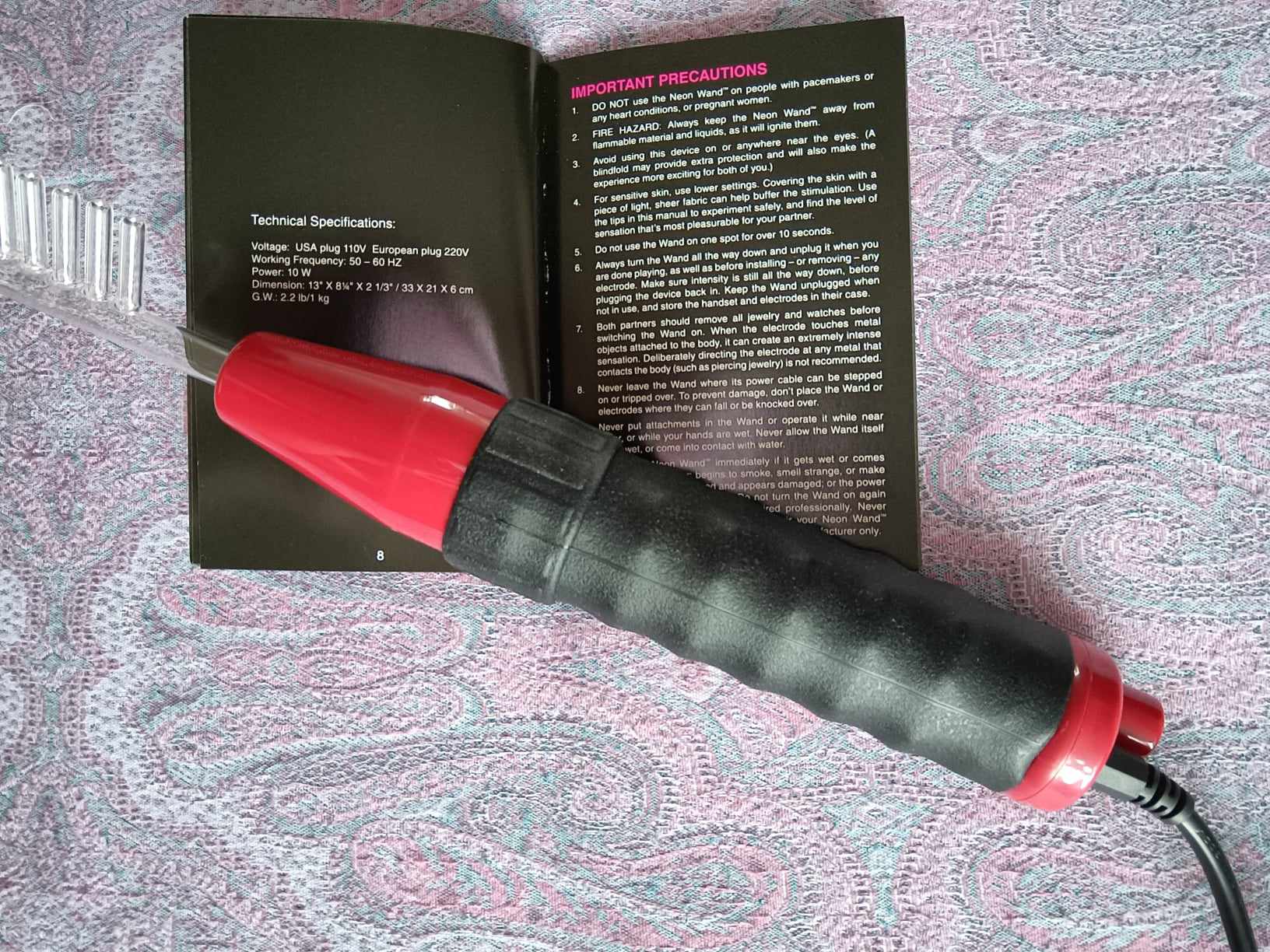 KinkLab Neon Wand Exploring the Materials and Care