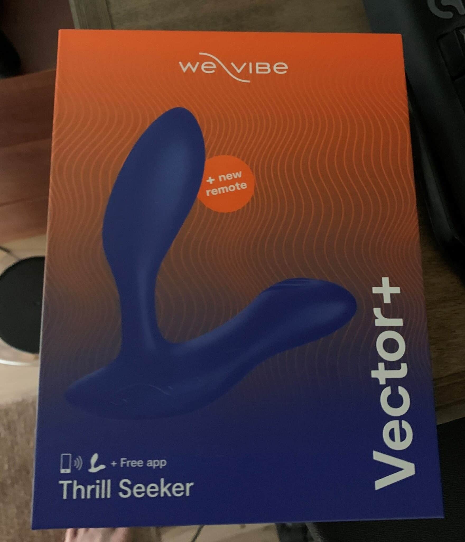 We-Vibe Vector+ Prostate Plug for Men. Slide 8