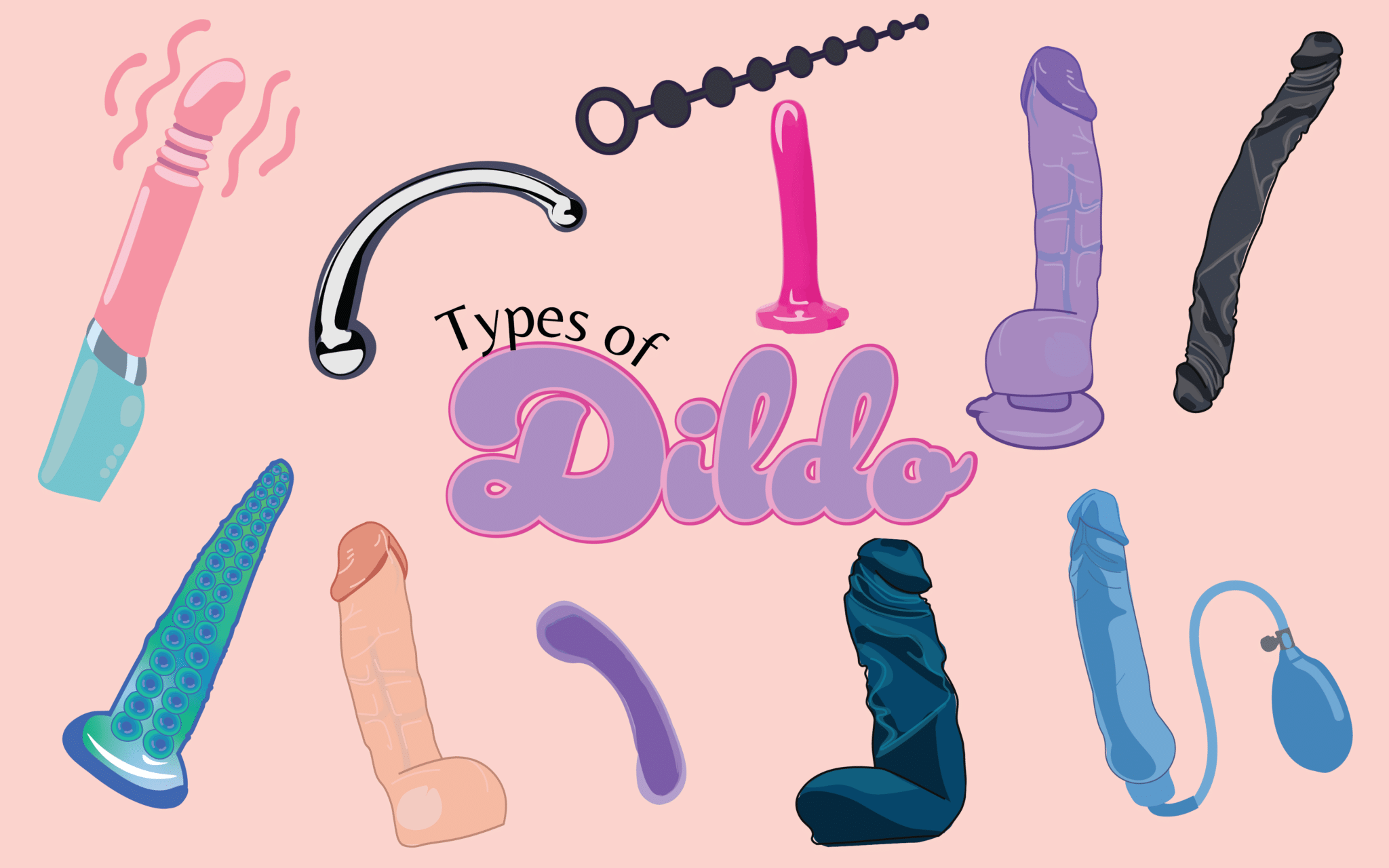 different types of dildo