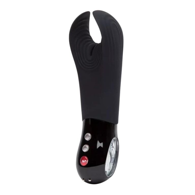 Fun Factory Manta Rechargeable Vibrating Male Stroker - Male Vibrators for Delicious Vibrations on Your Shaft or Scrotum