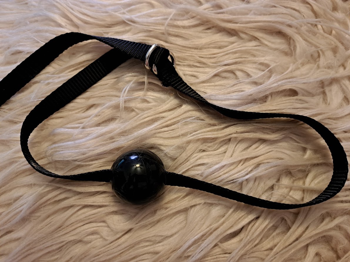 Bondage Boutique Beginner's Ball Gag My perspective on the design