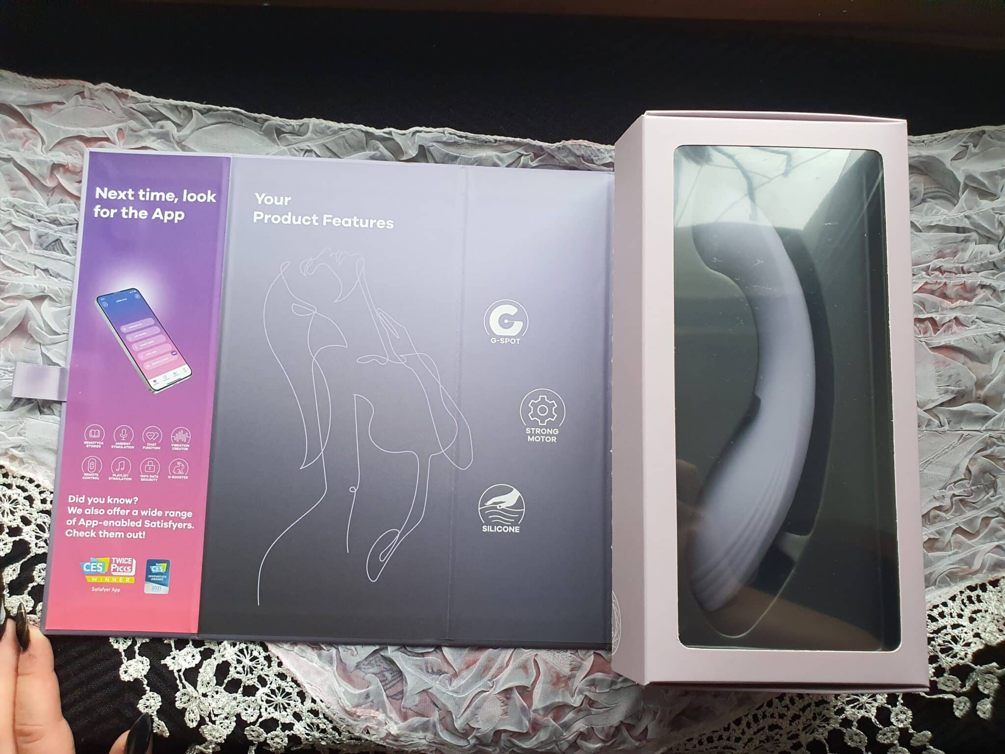 Satisfyer G-Force Assessing the Packaging of the Satisfyer G-Force