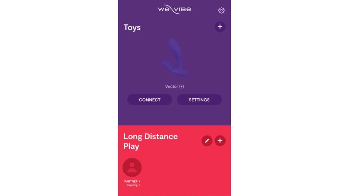 We-Vibe Vector+ Special feature