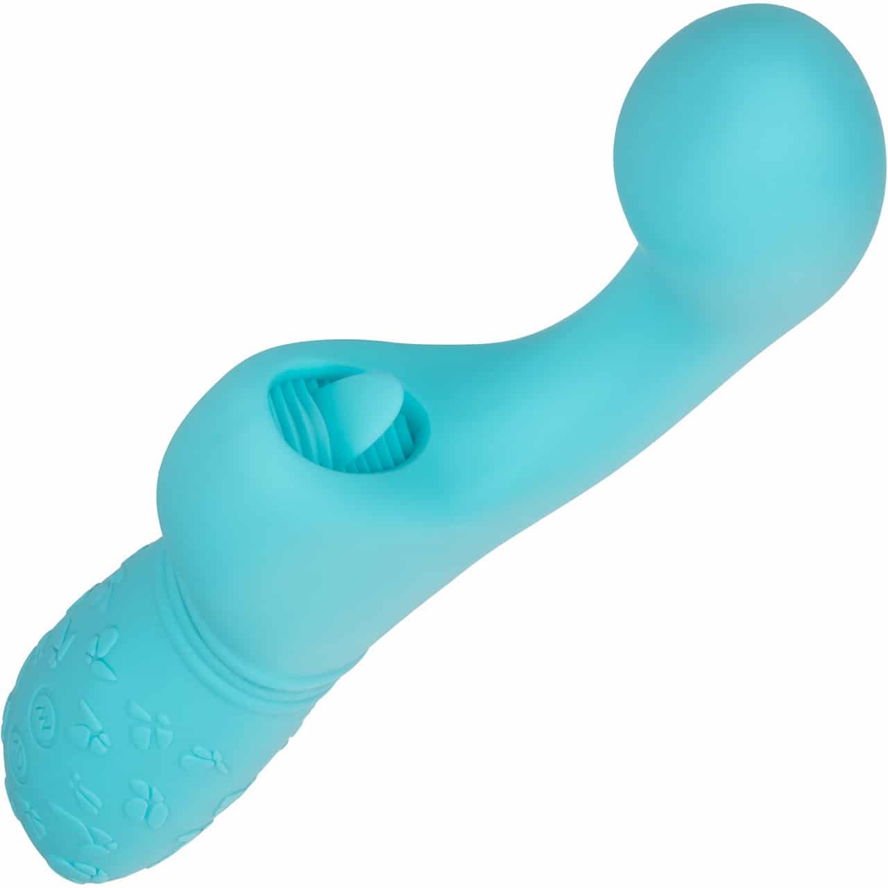 CalExotics French Kiss Suck and Play Interchangeable Set - Premium  Rechargeable Travel Size Suction Vibrator - Luxury Adult Sex Toy for Women-  Red