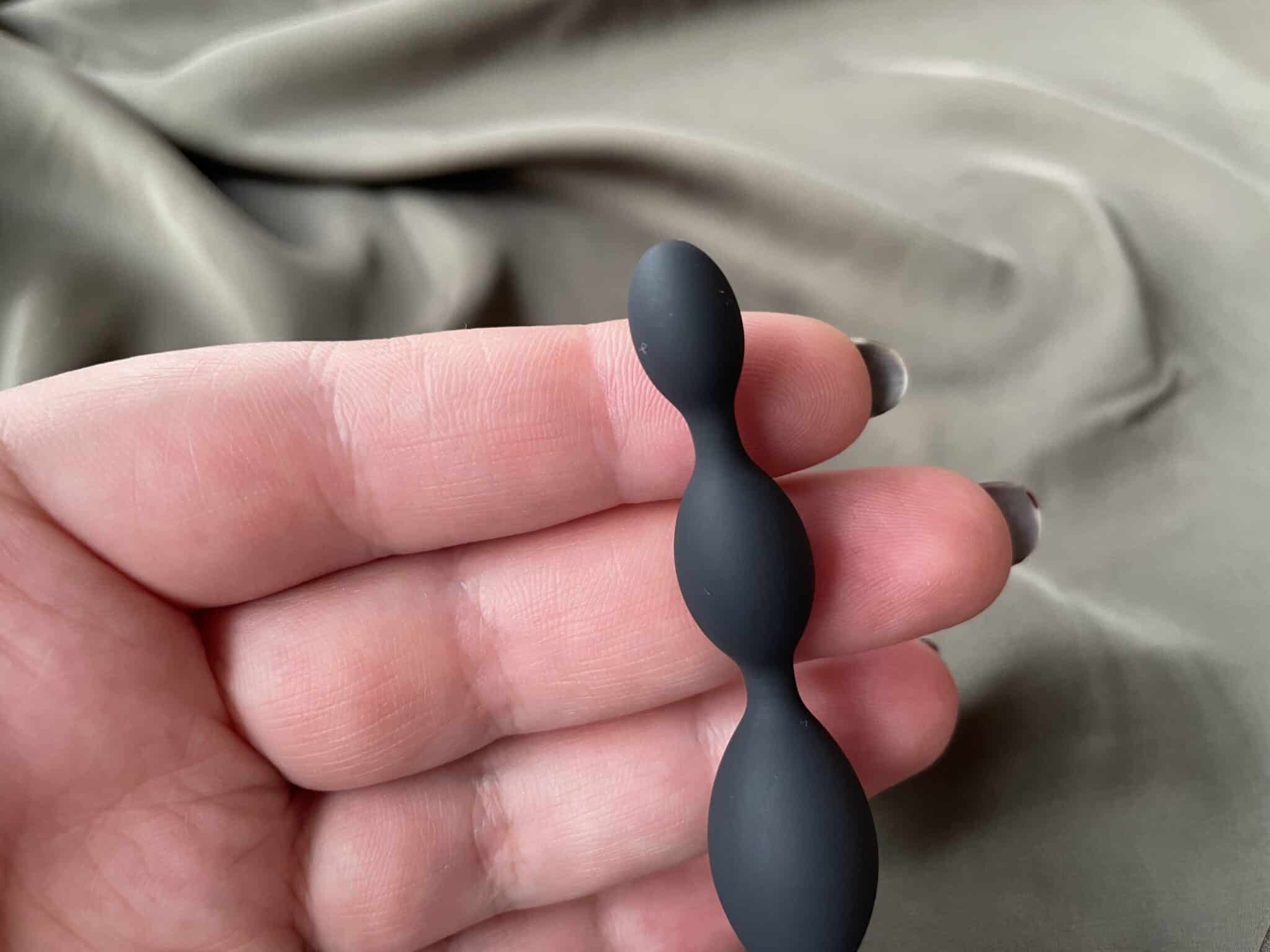 Fifty Shades of Grey Pleasure Intensified Silicone Anal Beads. Slide 4
