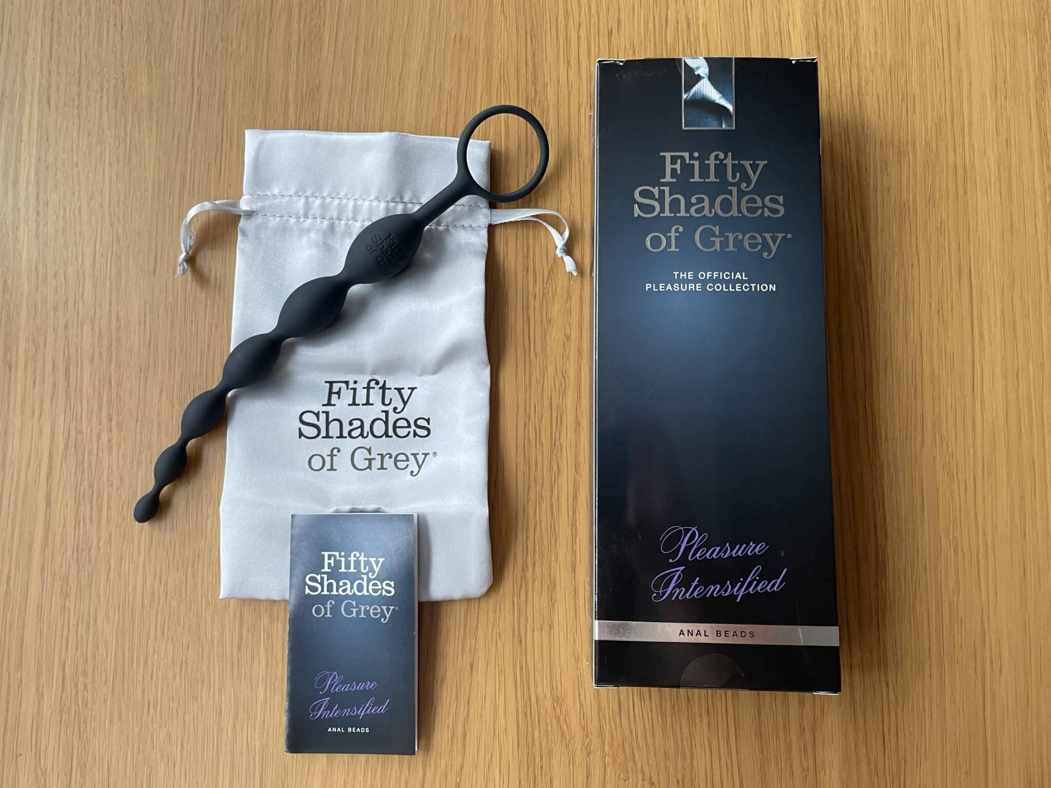 Fifty Shades of Grey Pleasure Intensified Anal Beads The Fifty Shades of Grey Pleasure Intensified Anal Beads’s Packaging: Hit or Miss?