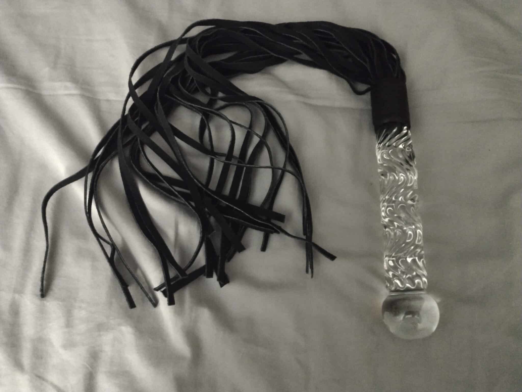 Icicles No. 38 Glass Dildo Flogger My take on the Icicles No. 38 Glass Dildo Flogger’s design