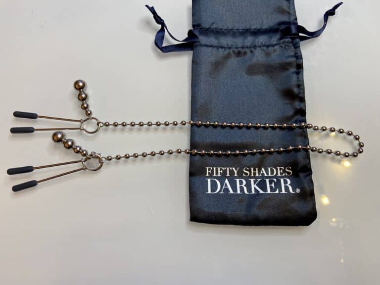 Fifty Shades Darker At My Mercy Chained Nipple Clamps -  