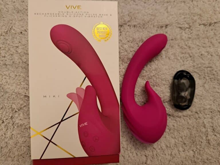 Vive Miki Pulse Wave and Flickering G-Spot Vibrator - <