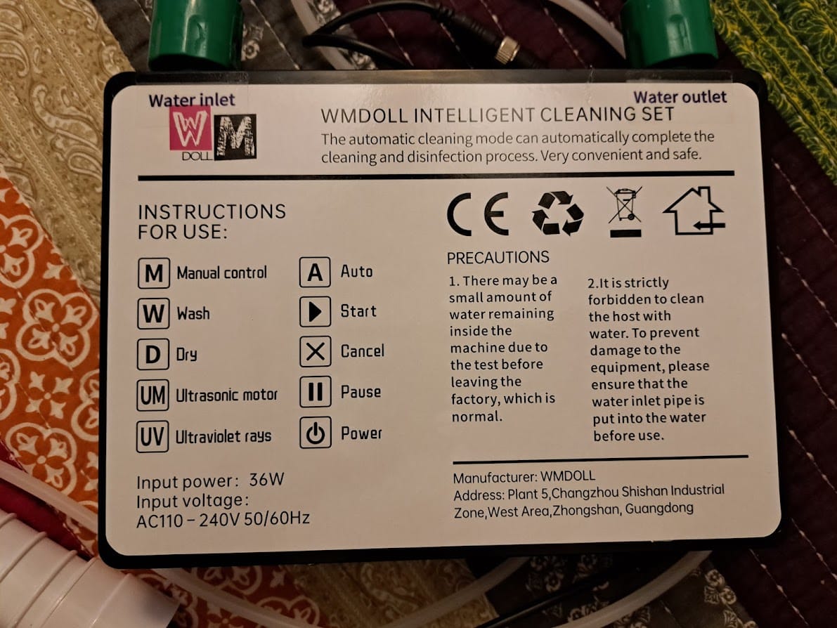 WM Doll Intelligent Cleaning Set Ease of Use