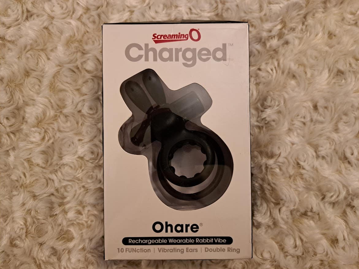 Screaming O Charged Ohare Wearable Rabbit Vibe Breaking Down the Packaging of the Screaming O Charged Ohare Wearable Rabbit Vibe