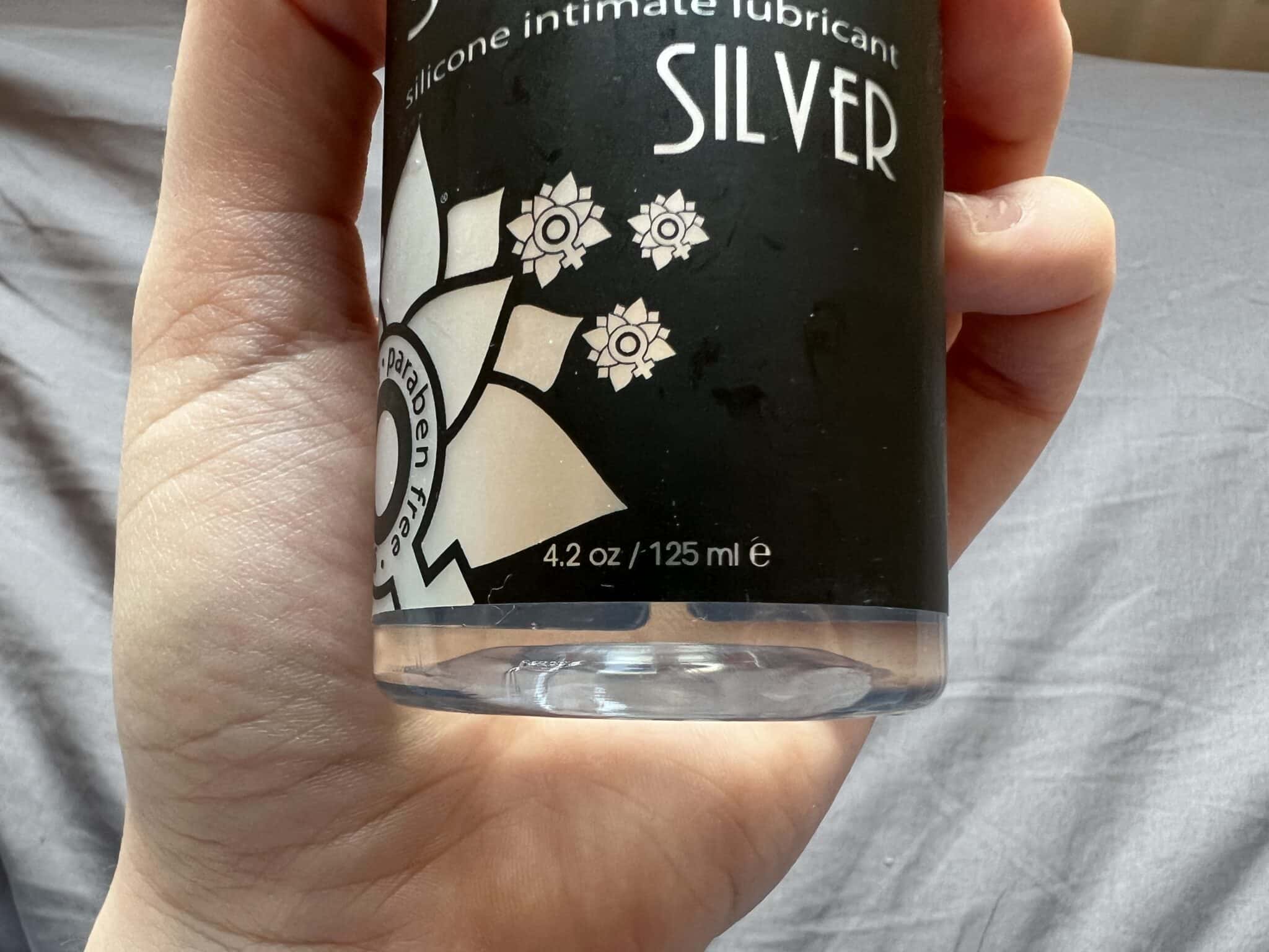 Sliquid Silver Silicone Lube. Slide 7