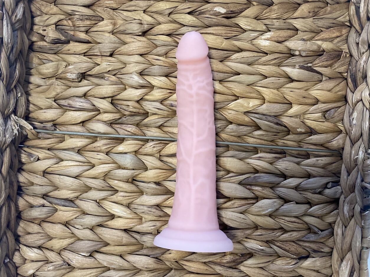 Blush Neo Elite 7.5 Dual Density Dildo. Slide 3