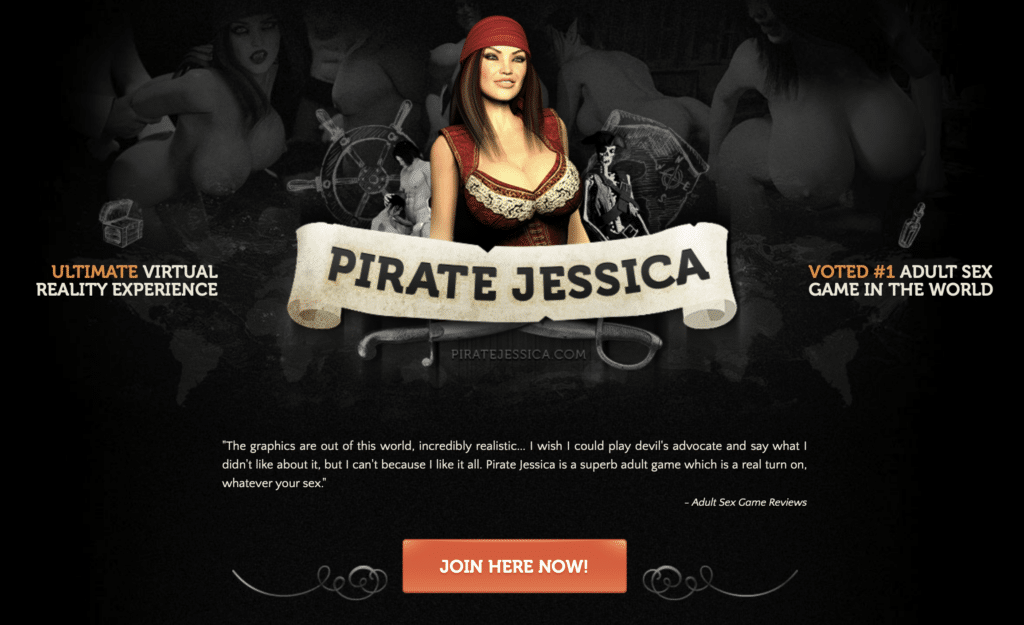 Pirate Jessica homepage