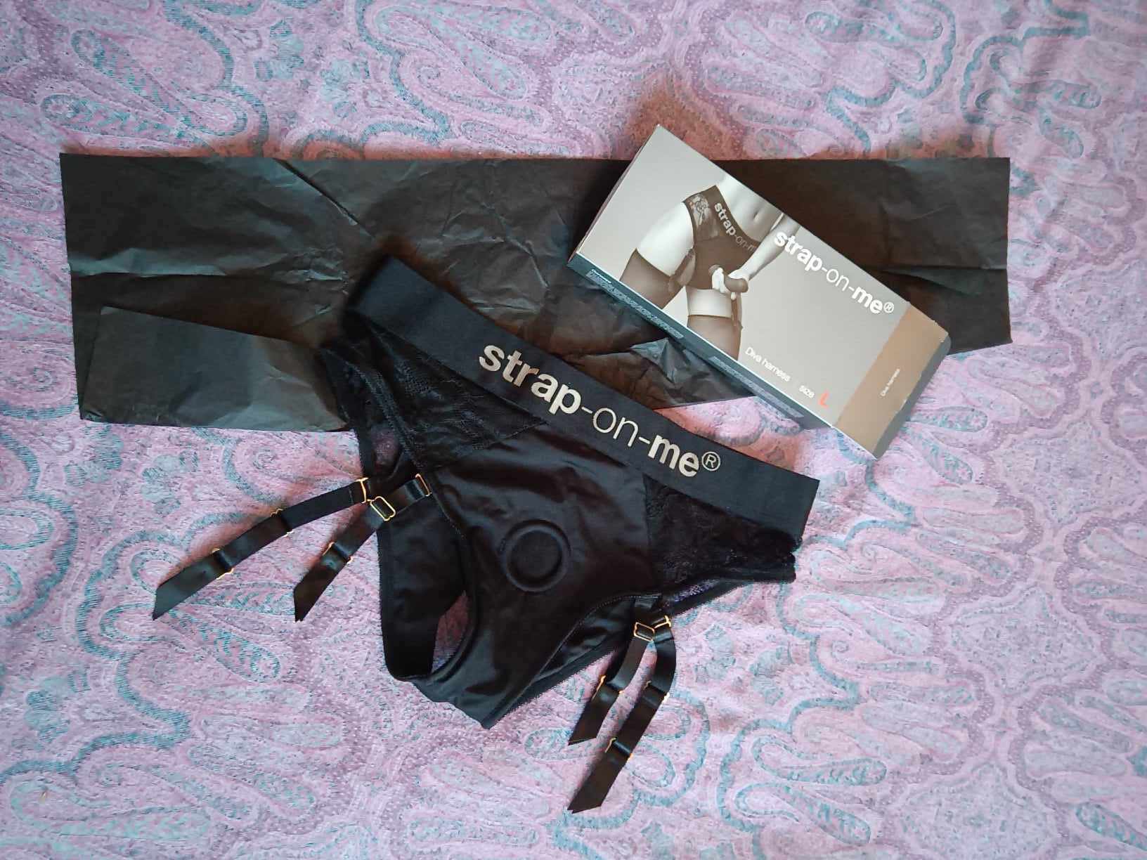 Strap-On-Me Diva Lingerie Strap On Harness. Slide 6