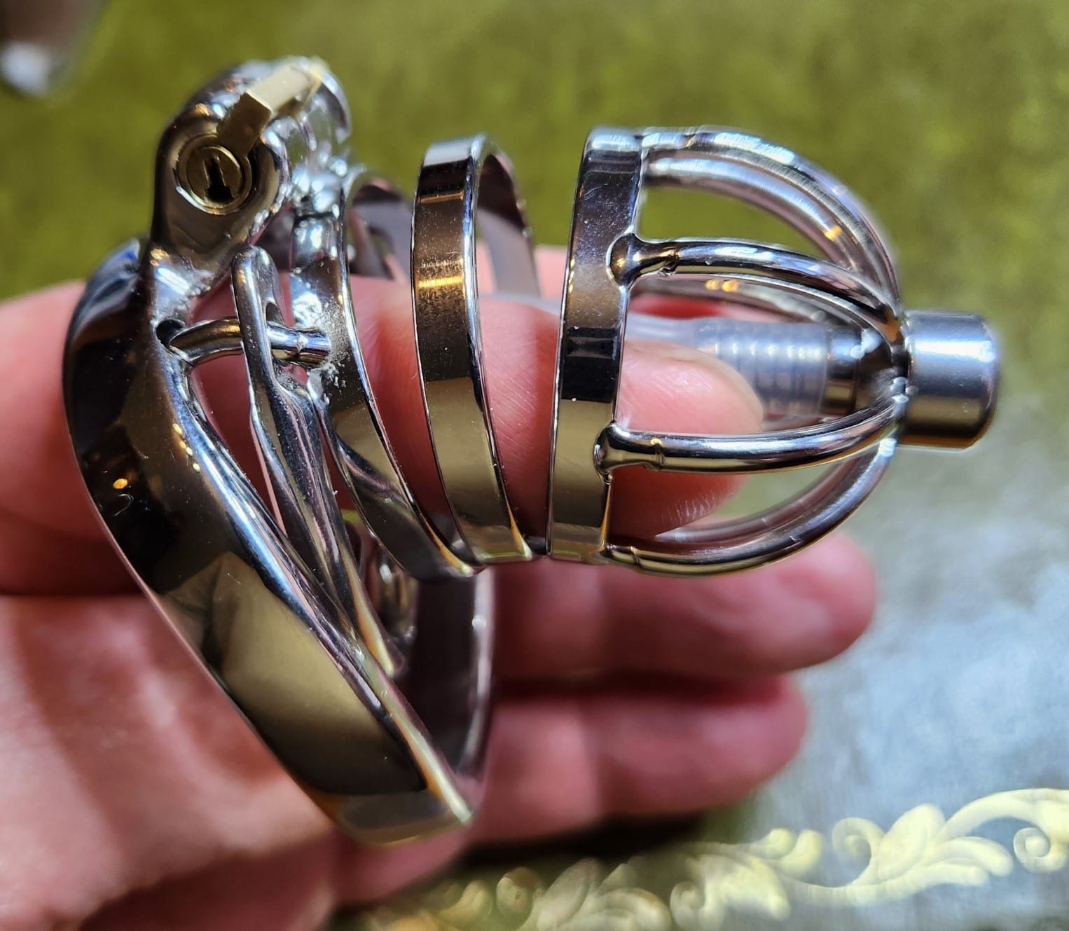 My Personal Experiences with Oxy Chastity Discovery Set - Locked in Steel
