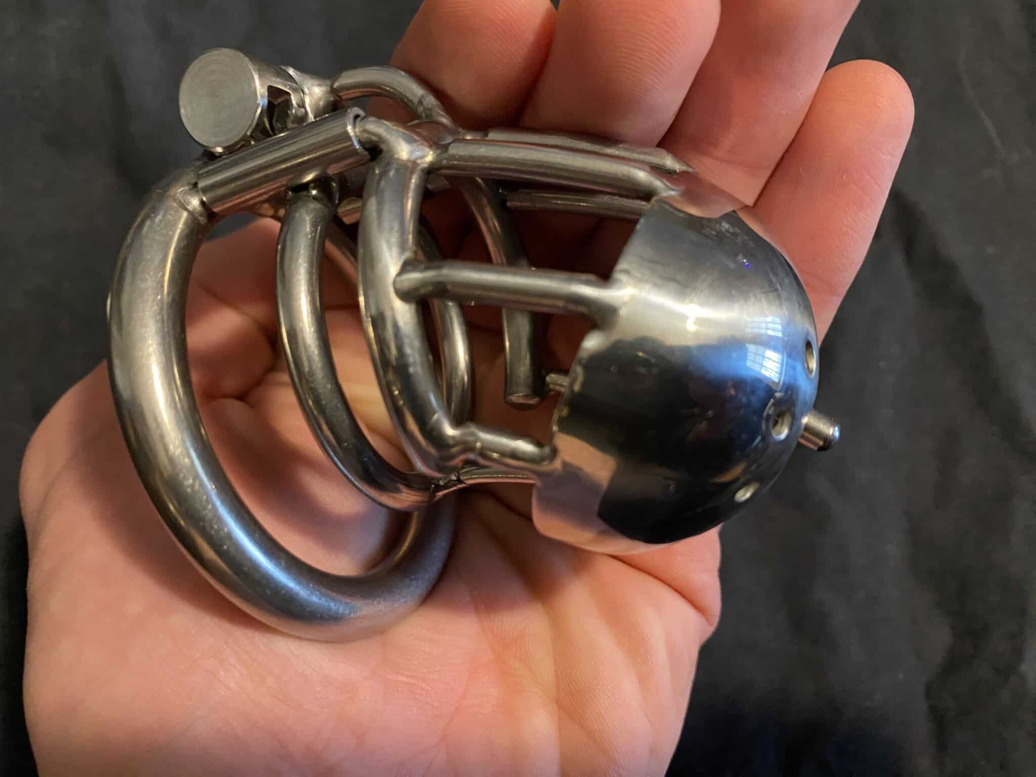 Custom Integrated PA Hook for Chastity Cage 