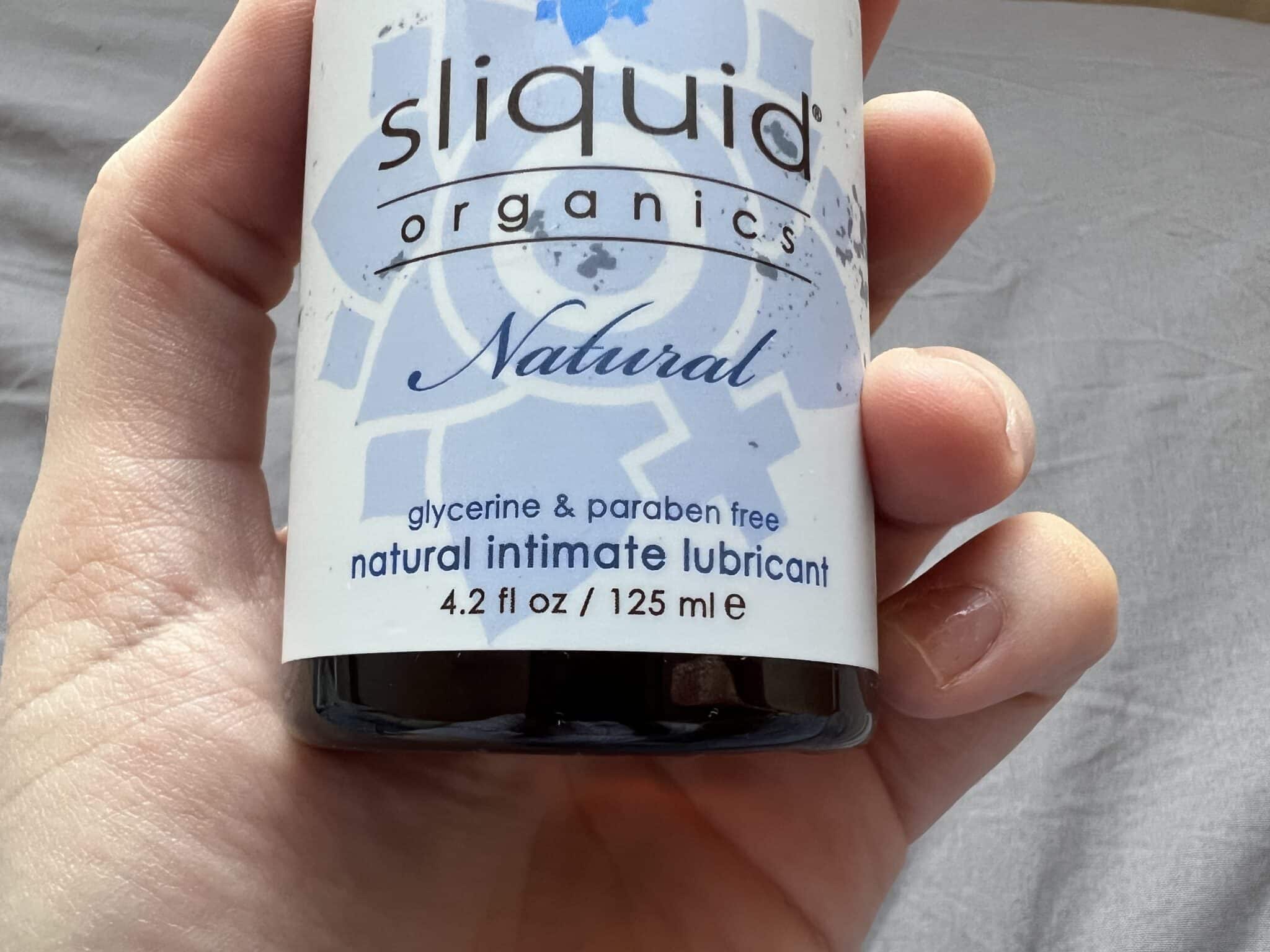 Sliquid Organics - Natural Lube . Slide 7