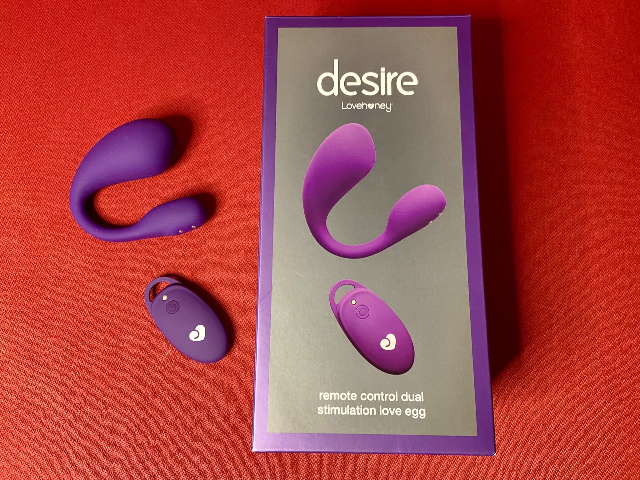 Lovehoney Desire Remote Control Dual Stimulation Love Egg. Slide 10