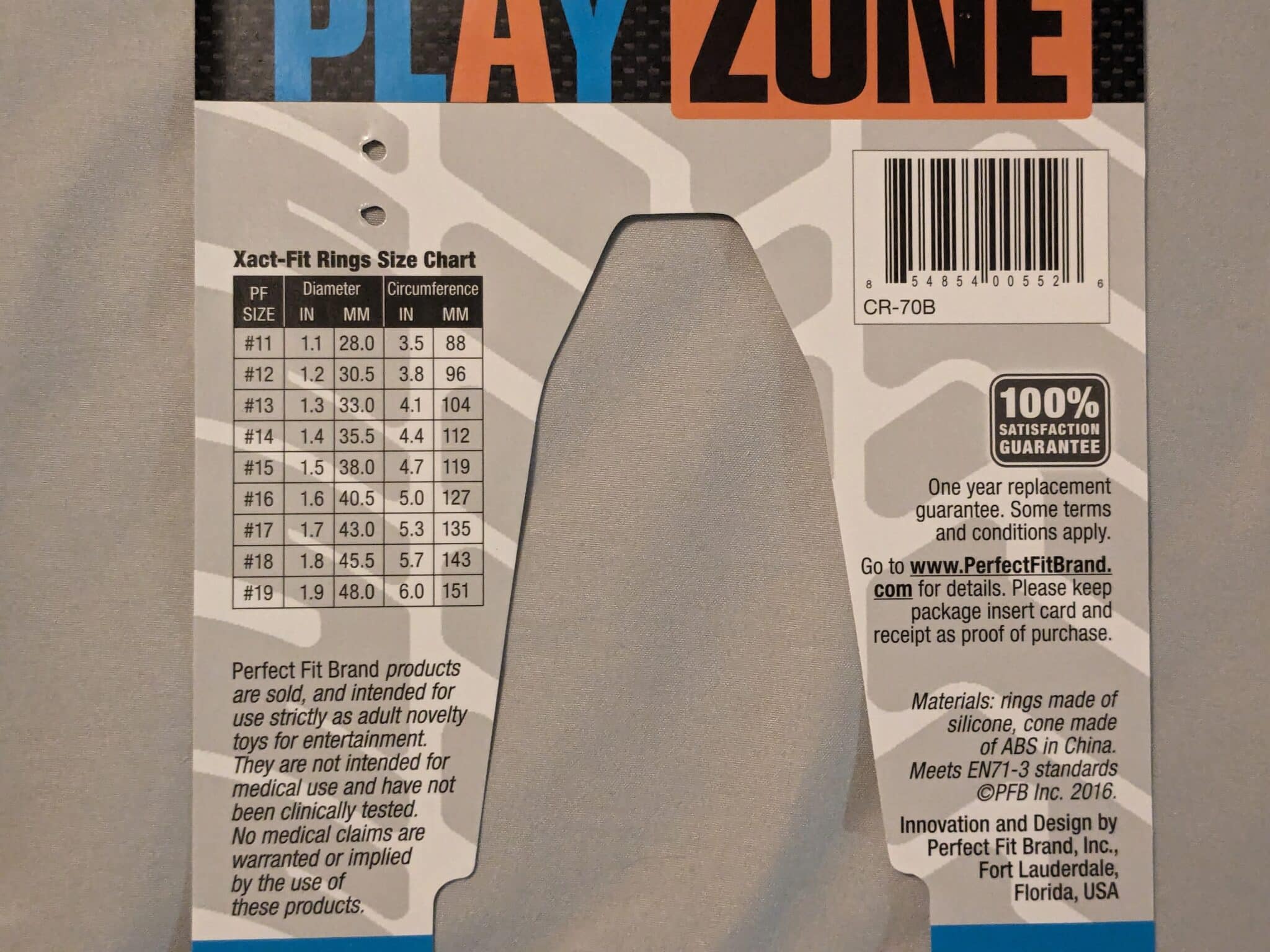 Perfect Fit Play Zone Cock Ring Set Grading the Quality