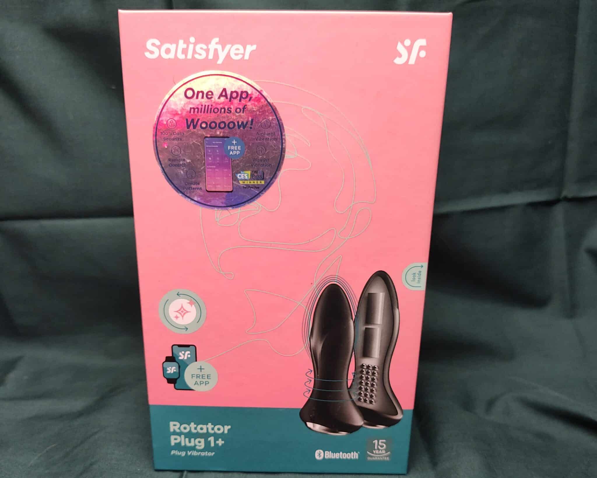 Satisfyer Rotator Plug 1+ Packaging