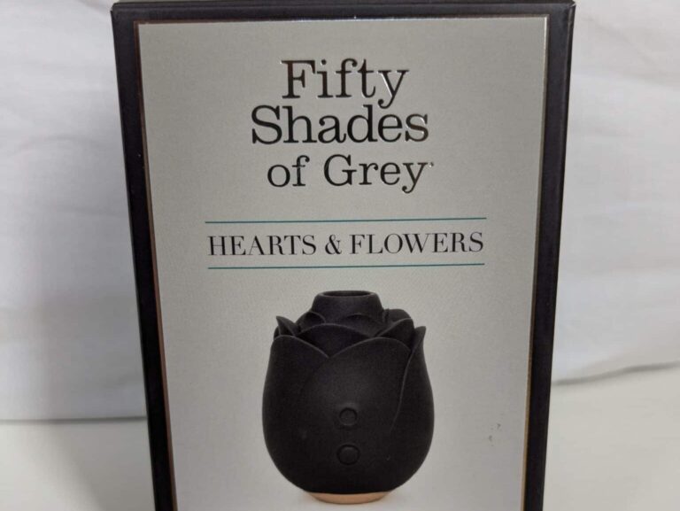 Fifty Shades of Grey Black Rose Suction Stimulator - 