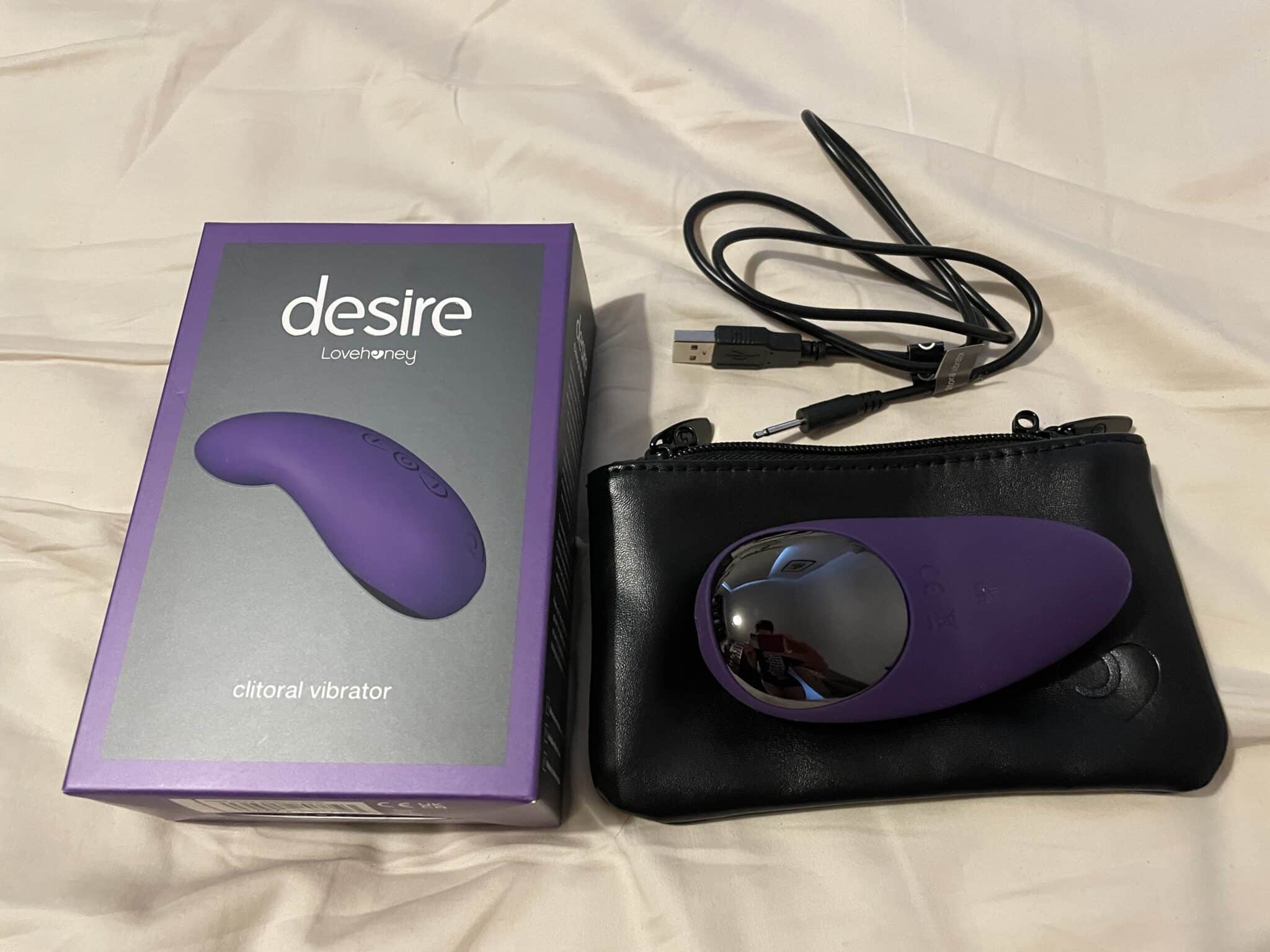 Lovehoney Desire Luxury Clitoral Vibrator The Art of Presentation: The Lovehoney Desire Luxury Rechargeable Clitoral Vibrator’s Packaging