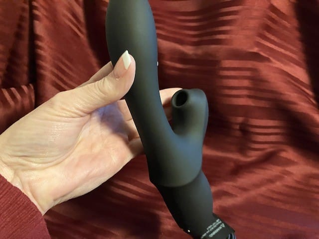 Lovehoney Dual Embrace Warming G-Spot and Clitoral Suction Rabbit Vibrator Breaking Down the Design of the Lovehoney Dual Embrace